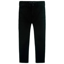 Панталони Boboli Stretch Satin pants - Black (Black) панталони,мъжки,панталони,дамски,панталони,boboli,stretch,satin,pants,black,(black)