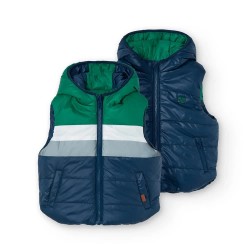 Елек Boboli Technical Fabric vest - Multicolor (Navy) елек,детски,потници,boboli,technical,fabric,vest,multicolor,(navy)
