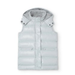 Елек Boboli Technical Fabric vest - Silver (Pearl) елек,детски,потници,boboli,technical,fabric,vest,silver,(pearl)