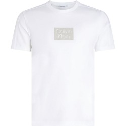 тениска,мъжки,тениски,calvin,klein,cut,out,shadow,logo,short,sleeve,t,shirt,white