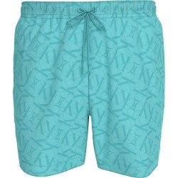 бански,гащета,мъжки,бански,костюми,calvin,klein,km0km01053,swimming,shorts,blue