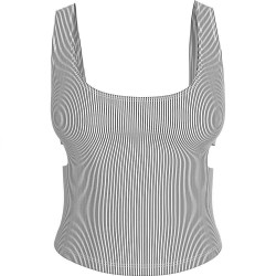 тениска,дамски,тениски,calvin,klein,kw0kw02662,sleeveless,t,shirt,multicolor