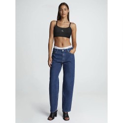дънки,дамски,топове,calvin,klein,jeans,label,rib,sleeveless,top,blue,(ck,black)