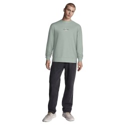 Блуза Calvin klein jeans Monologo sweatshirt - Grey (Slate Gray) блуза,мъжки,пуловери,calvin,klein,jeans,monologo,sweatshirt,grey,(slate,gray)