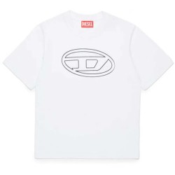 детска,тениска,детски,тениски,diesel,kids,j01788,short,sleeve,t,shirt,white