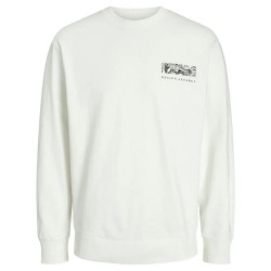блуза,мъжки,пуловери,jack,&,jones,guru,sweatshirt,white,(cloud,dancer)