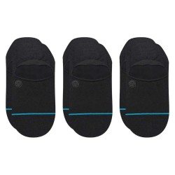 чорапи,мъжки,чорапи,stance,icon,no,show,socks,3,pairs,black,(black)