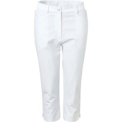 панталони,дамски,панталони,abacus,golf,elite,3,4,pants,white