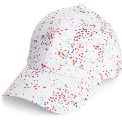 голф,шапка,всички,шапки,abacus,golf,juliet,cap,white,floral,(multicolor)
