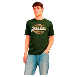 Тениска Jack & jones Logo short sleeve T-shirt - Green (Kombu Green) тениска,мъжки,тениски,дамски,тениски,jack,&,jones,logo,short,sleeve,t,shirt,green,(kombu,green)