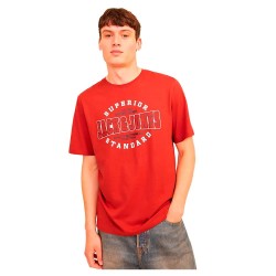 Тениска Jack & jones Logo short sleeve T-shirt - Orange (Red Ochre) тениска,мъжки,тениски,jack,&,jones,logo,short,sleeve,t,shirt,orange,(red,ochre)