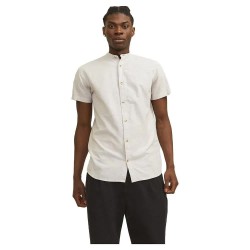 риза,с,къс,ръкав,мъжки,ризи,jack,&,jones,summer,band,linen,short,sleeve,shirt,beige,(crockery)