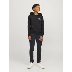 суичър,детски,блузи,jack,&,jones,swift,hoodie,black,(black)