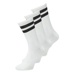 чорапи,мъжки,чорапи,jack,&,jones,travis,tennis,socks,3,units,white,pack,white,white,(white)