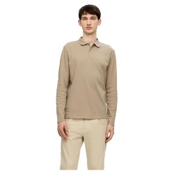 мъжки,блузи,с,яка,selected,slim,toulouse,long,sleeve,polo,beige