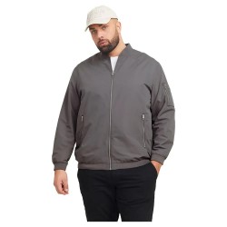 яке,мъжки,якета,jack,&,jones,erush,plus,size,bomber,jacket,grey