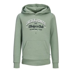 суичър,детски,блузи,jack,&,jones,logo,hoodie,iceberg,green,(green)