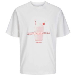 тениска,мъжки,тениски,jack,&,jones,plasma,short,sleeve,t,shirt,white,(bright,white,print,milkshake)