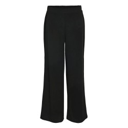 панталони,дамски,панталони,noisy,may,bob,elastic,wide,pants,black,(black)