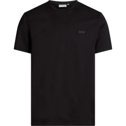 тениска,мъжки,тениски,calvin,klein,smooth,short,sleeve,t,shirt,ck,black,(black)