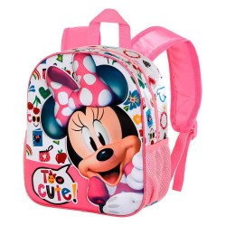 раница,раници,karactermania,disney,too,cute,minnie,3d,backpack,multicolour,(pink)