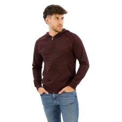 блуза,мъжки,пуловери,boss,mix&match,10259900,full,zip,sweatshirt,red,(open,red)