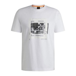 тениска,мъжки,тениски,boss,urban,10249510,short,sleeve,t,shirt,white