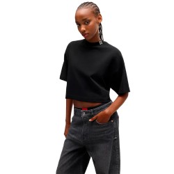 тениска,дамски,тениски,hugo,damelody,10247676,short,sleeve,t,shirt,black,(black)