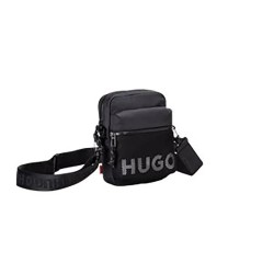 HUGO Hans 10263247 crossbody - Black (Black) чанти,за,през,рамо,hugo,hans,10263247,crossbody,black,(black)