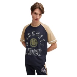 тениска,мъжки,тениски,hugo,nacamos,10257318,blue,short,sleeve,t,shirt,blue,(dark,blue)