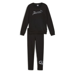 анцуг,детски,анцузи,puma,class,act,tracksuit,black