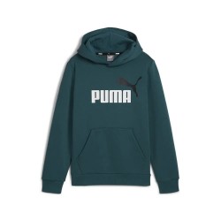 суичър,детски,блузи,puma,ess+,2,col,big,logo,hoodie,cold,green,(green)
