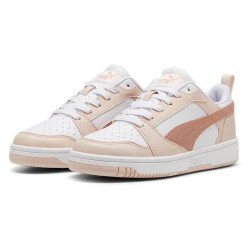 маратонки,детски,маратонки,puma,rebound,v6,lo,trainers,white,(white,island,pink,deeva,peach)