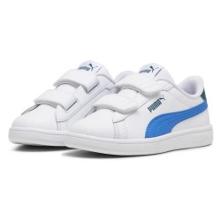маратонки,детски,маратонки,puma,smash,3.0,l,v,trainers,white,(white,hyperlink,blue,cold,green)