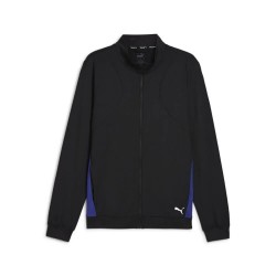 блуза,мъжки,пуловери,puma,cloudspun,full,zip,sweatshirt,black