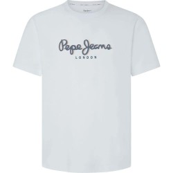 Тениска Pepe jeans Abel short sleeve T-shirt - White тениска,мъжки,тениски,pepe,jeans,abel,short,sleeve,t,shirt,white