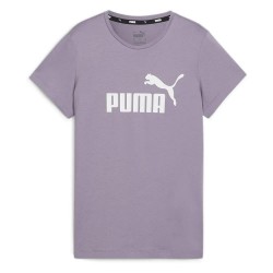 тениска,дамски,тениски,puma,ess,logo,short,sleeve,t,shirt,pale,plum,(purple)