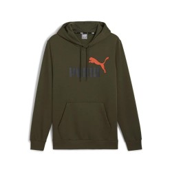 суичър,мъжки,пуловери,puma,ess+,2,col,big,logo,hoodie,green,(dark,olive)