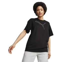 тениска,дамски,тениски,puma,evostripe,short,sleeve,t,shirt,black,(black)