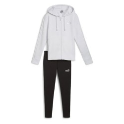 анцуг,дамски,анцузи,puma,metallic,tracksuit,silver,mist,(white)