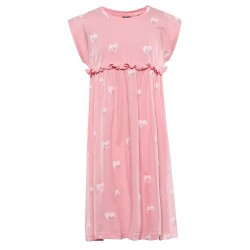 Рокля Nax Eseqo sleeveless dress - Pink рокля,дамски,поли,и,рокли,nax,eseqo,sleeveless,dress,pink