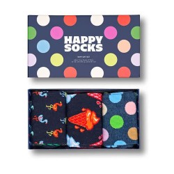 чорапи,мъжки,чорапи,happy,socks,navy,gift,half,long,socks,3,pairs,multicolor