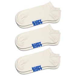 чорапи,мъжки,чорапи,happy,socks,solid,no,show,socks,3,pairs,beige,(white)