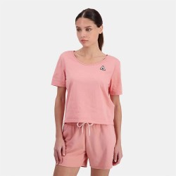 тениска,дамски,тениски,le,coq,sportif,ess,n°1,short,sleeve,t,shirt,pink,(rosette)