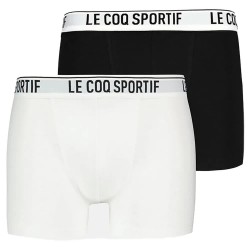 боксерки,мъжко,бельо,le,coq,sportif,ess,ssvet,boxers,2,units,white,black,(optical,white)