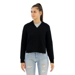 блуза,дамски,пуловери,дамски,плетени,дрехи,replay,dk3307.000.g23274,v,neck,sweater,black