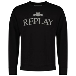 блуза,мъжки,пуловери,replay,m6963.000.23650p,sweatshirt,black