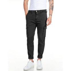 панталони,мъжки,панталони,replay,m9649e.000.8366197,cargo,pants,black