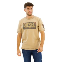 тениска,мъжки,тениски,diesel,t,adjust,q1,short,sleeve,t,shirt,pelican,(beige)