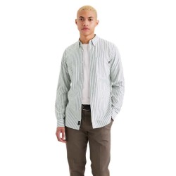 риза,с,дълъг,ръкав,мъжки,ризи,dockers,stretch,oxford,slim,long,sleeve,shirt,green,(princeton,forest,elf,lucent,white)